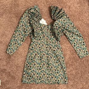 NWT Zara Foral Dress